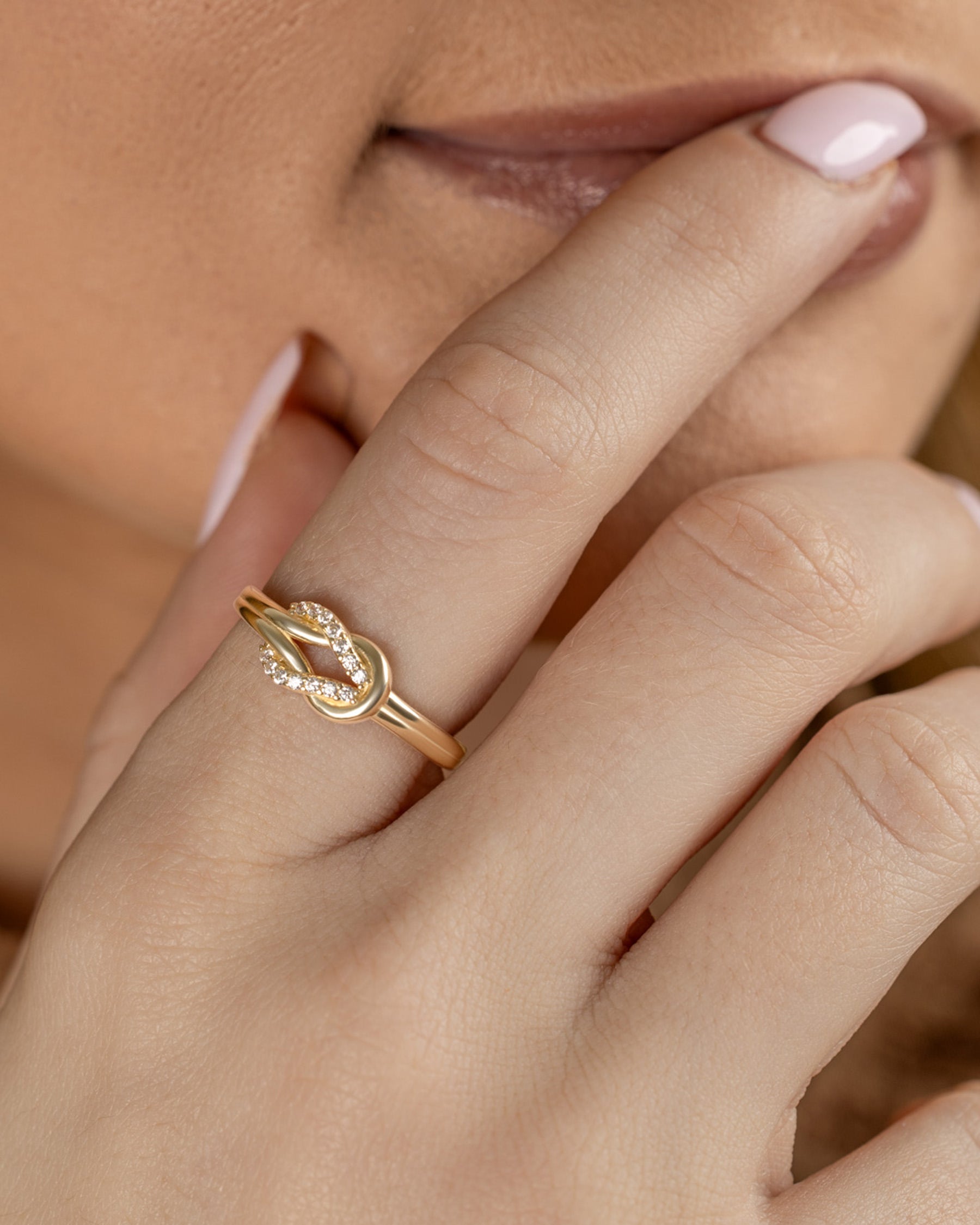 Golden Pinnacle 14K Gold Ring – Elegance with a Touch of Individuality for $185