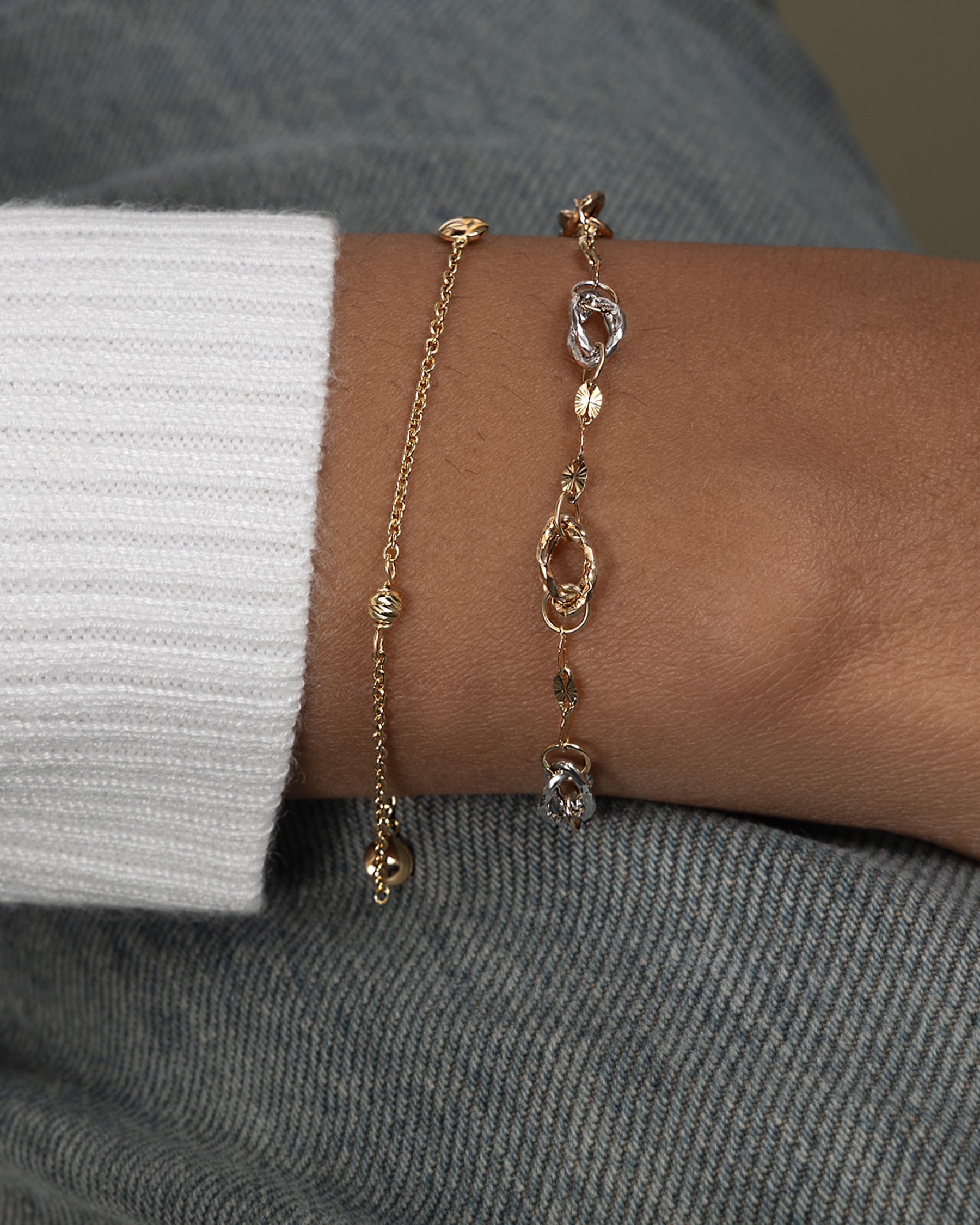 Fancy 8-Inch Bracelet - Elegant Sophistication by Nalin & Co