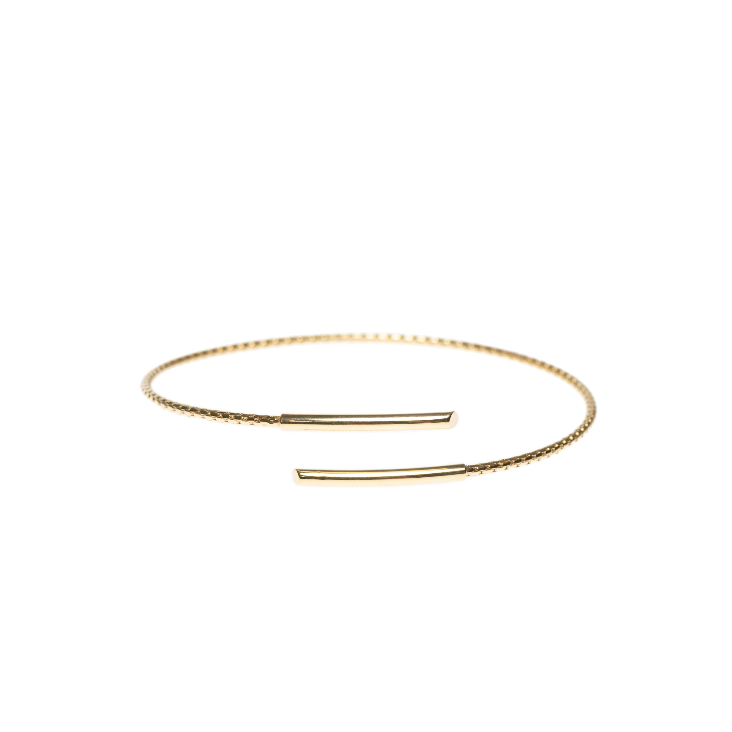 Silver Bangle Bracelet - Classic Elegance by Nalin & Co