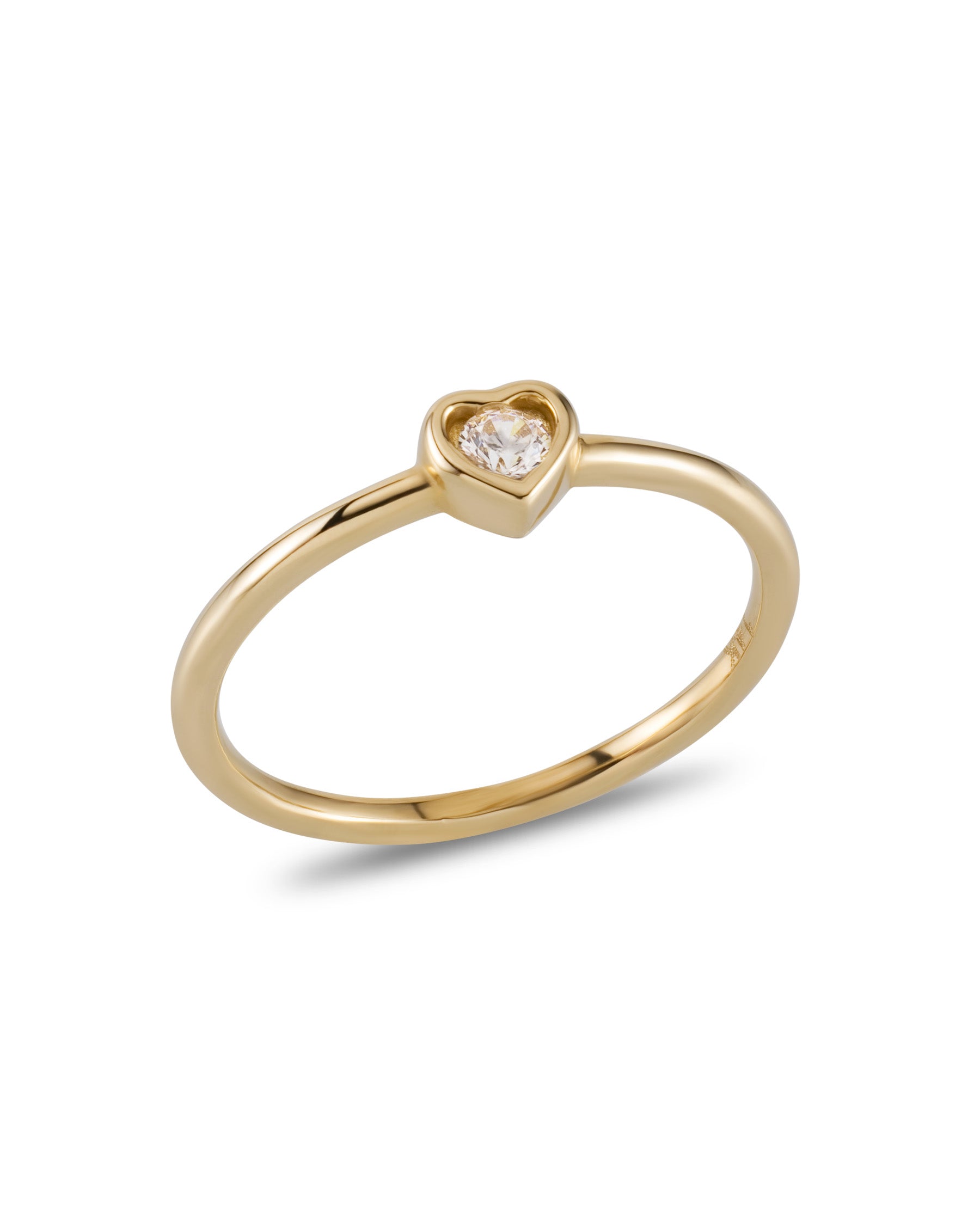 14k Gold Love Ring
