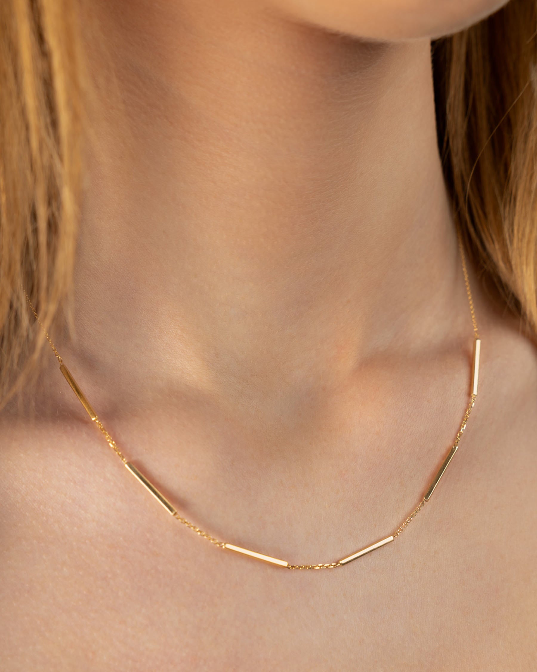 14K Gold Necklace - Classic Elegance by Nalin & Co
