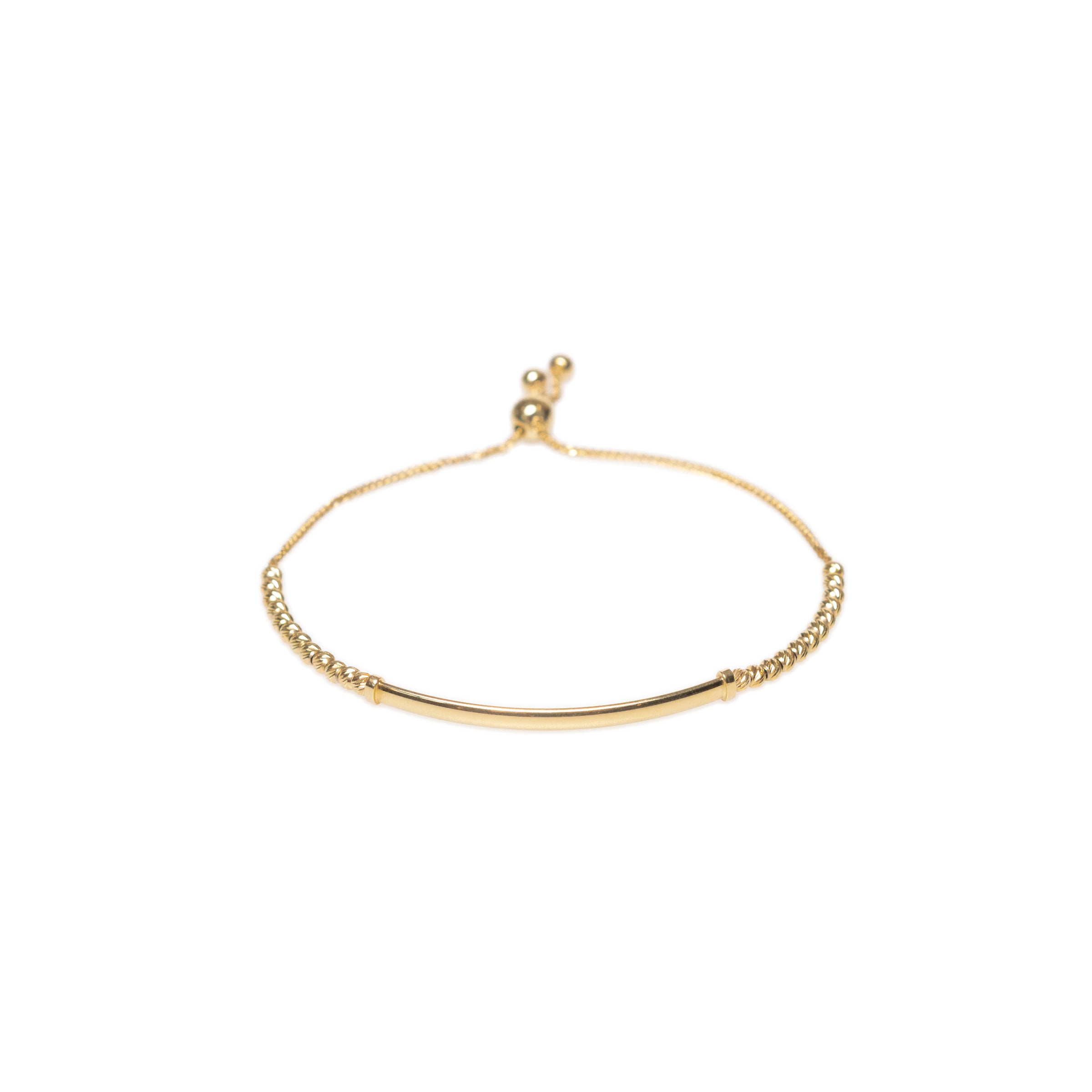 Sophisticated Charm Adjustable Bracelet - Elegant Versatility by Nalin & Co
