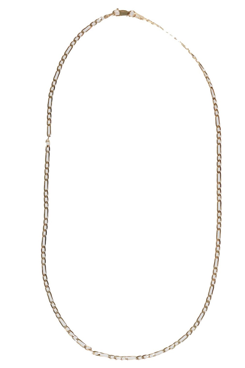 14K Italian Gold Figaro Chain – The Pinnacle of Timeless Elegance
