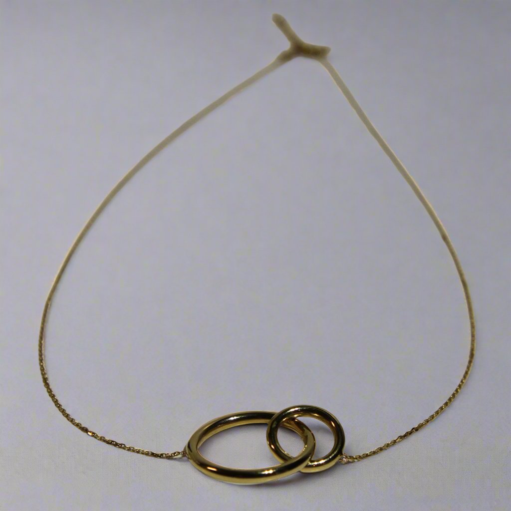 14K Italian Gold Serene Elegance Necklace - Classic Beauty by Nalin & Co
