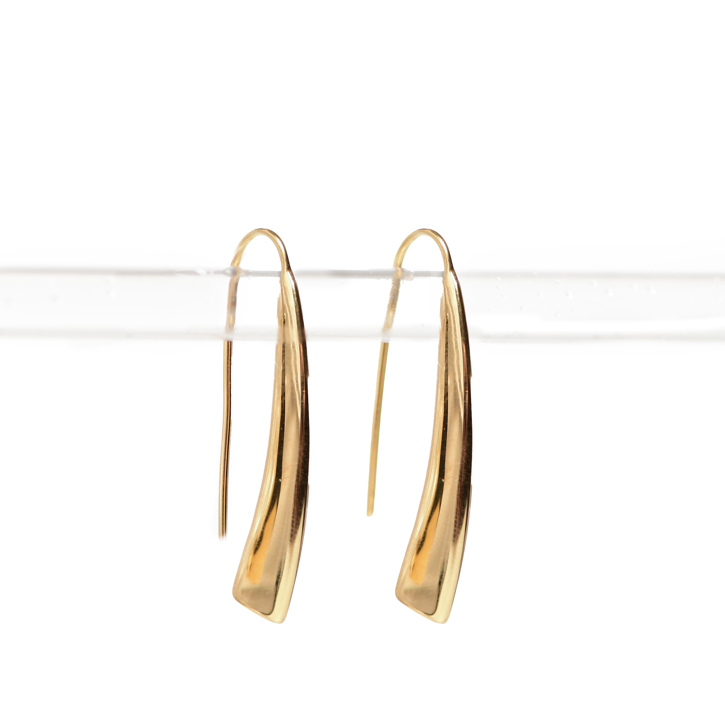 Luxe Italian 14K Gold Drop Earrings – Nalin & Co.
