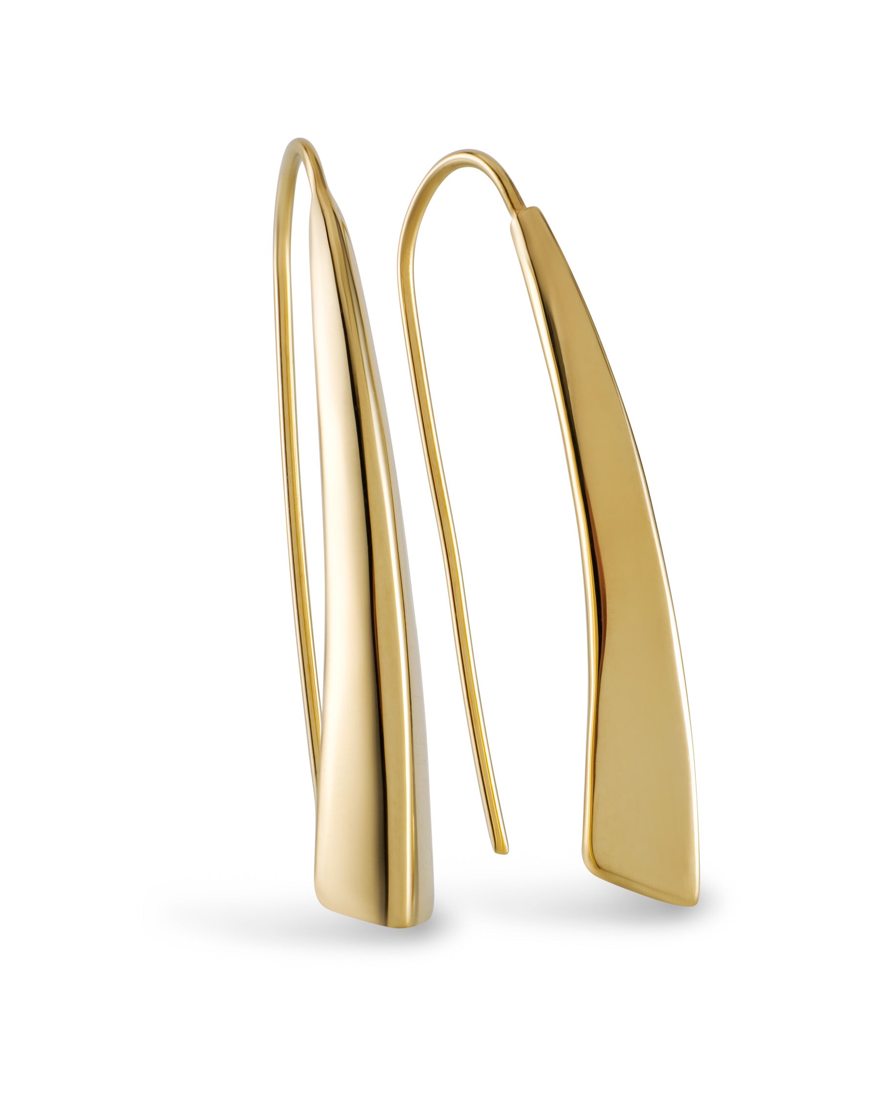 Luxe Italian 14K Gold Drop Earrings – Nalin & Co.
