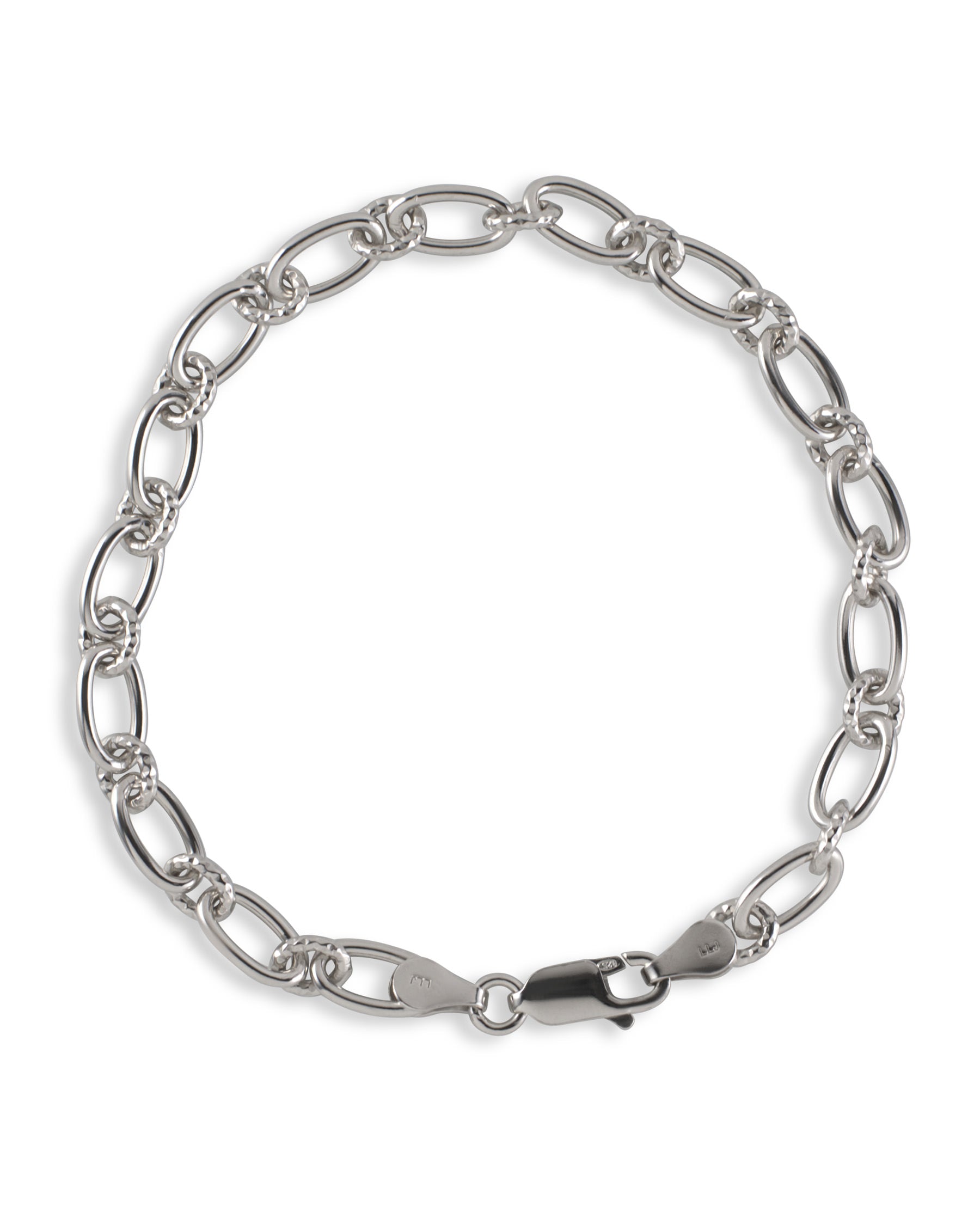 Effortlessly Elegance Silver Bracelet
