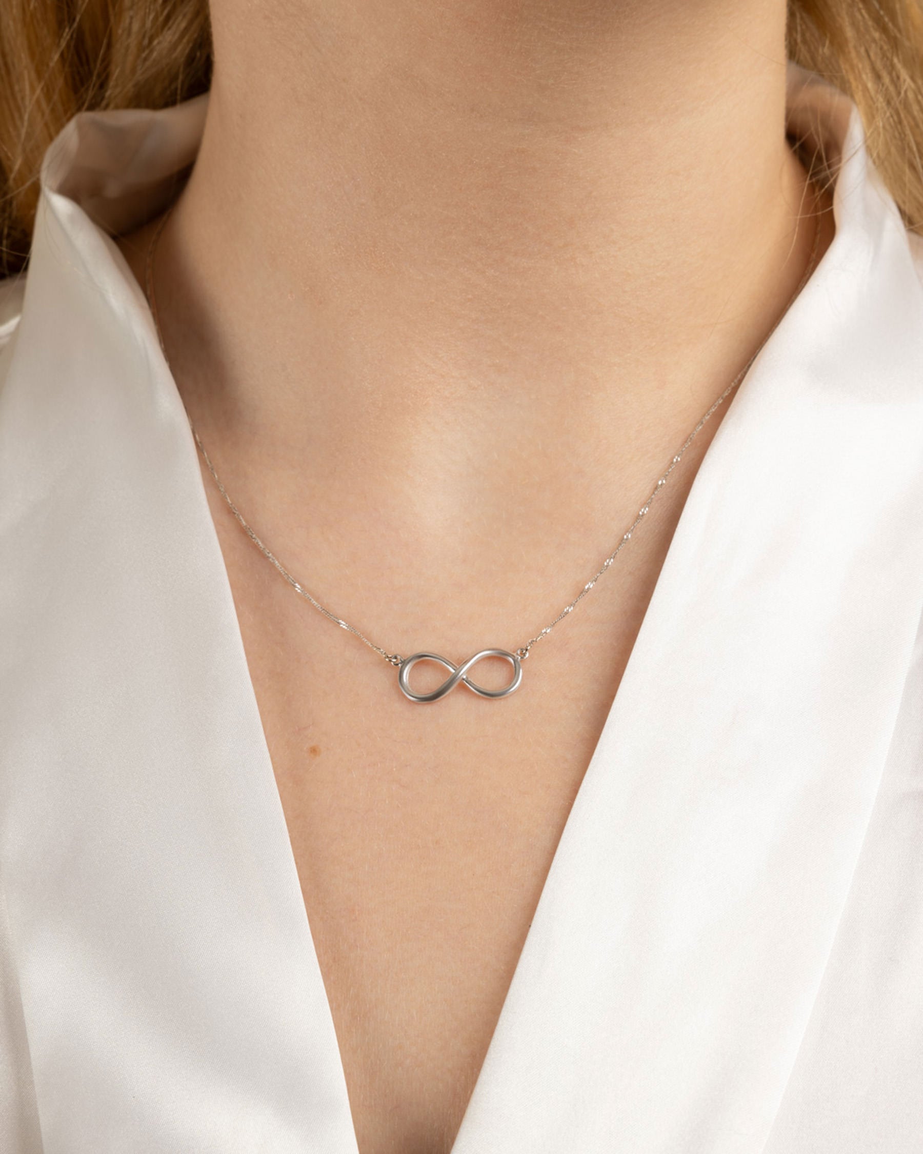 14K Gold Infinity Necklace - Timeless Elegance by Nalin & Co
