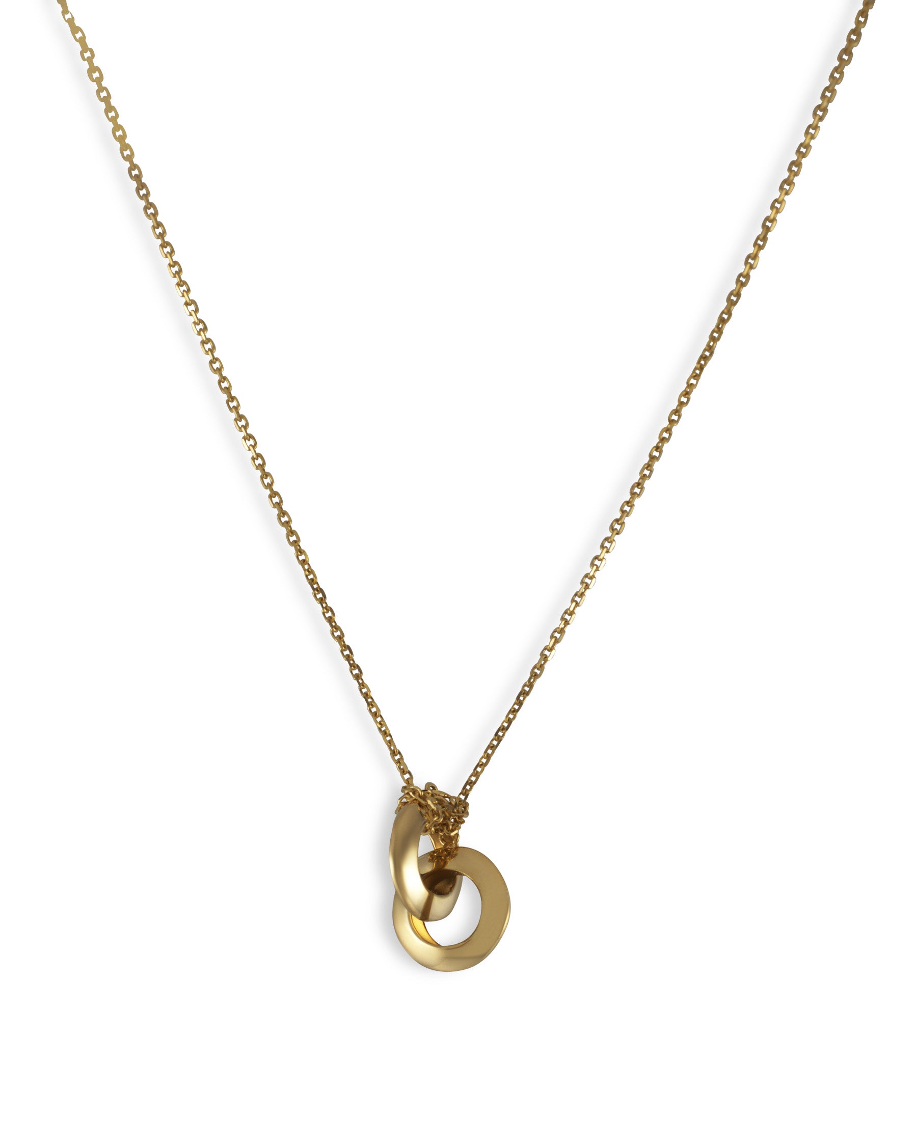 14K Italian Gold Eternity Bond Necklace - Elegant Unity by Nalin & Co
