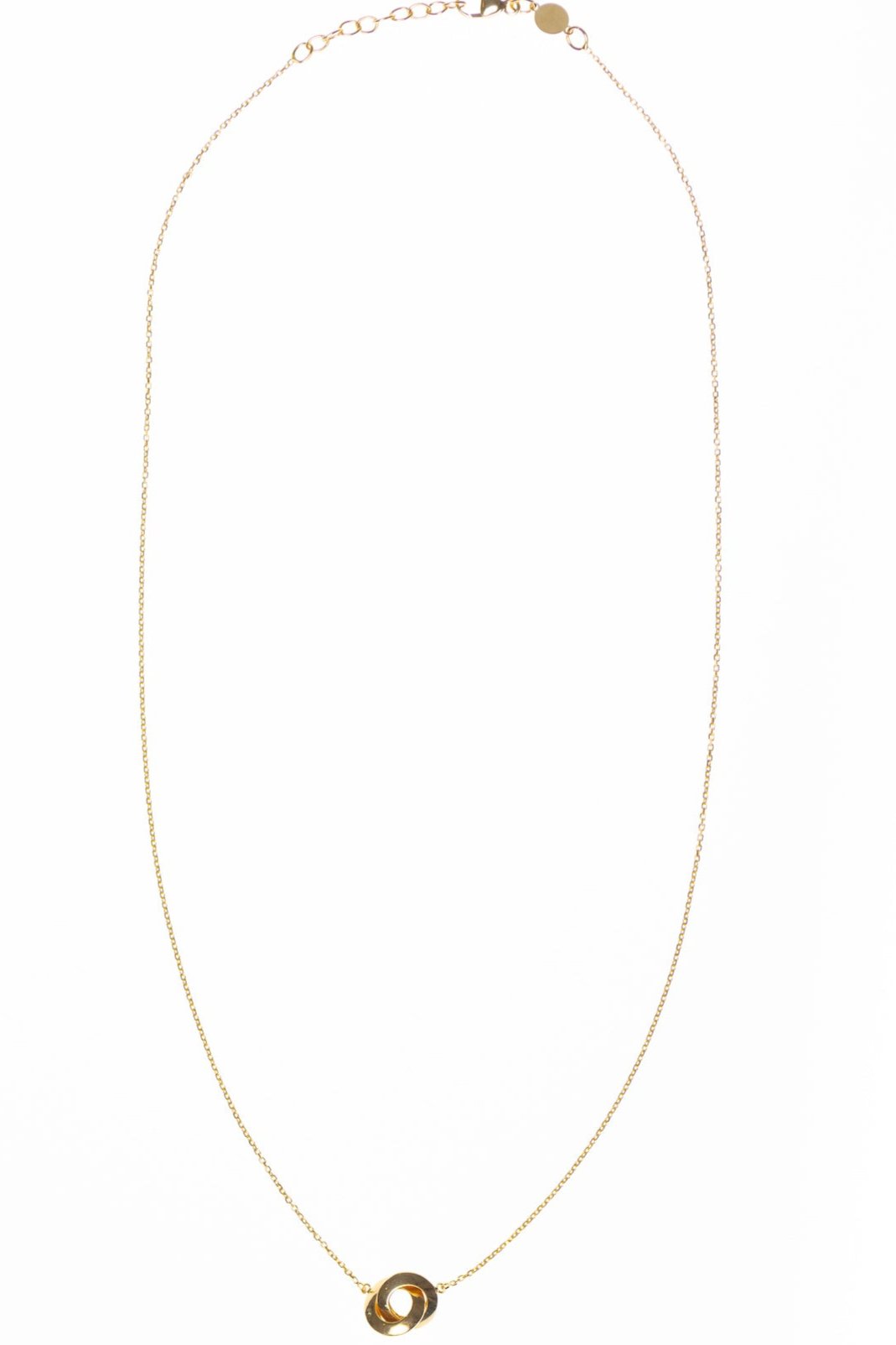 14K Italian Gold Eternity Bond Necklace - Elegant Unity by Nalin & Co
